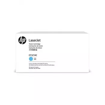 Картридж лазерный HP 653A CF321AC голубой (16000стр.) для HP CLJ Ent M651n/M651dn/M651xh/M680dn/M680