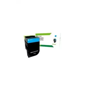 Картридж лазерный Lexmark 80C8SCE голубой