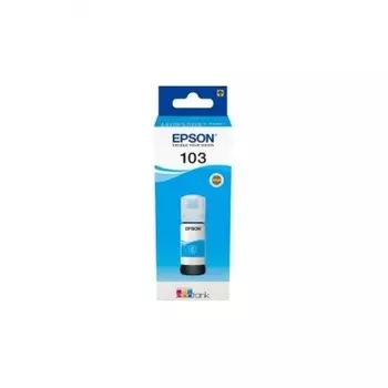 Картридж струйный Epson 103C C13T00S24A голубой (65мл) для Epson L3100/3110/3150