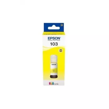 Картридж струйный Epson 103Y C13T00S44A желтый (65мл) для Epson L3100/3110/3150