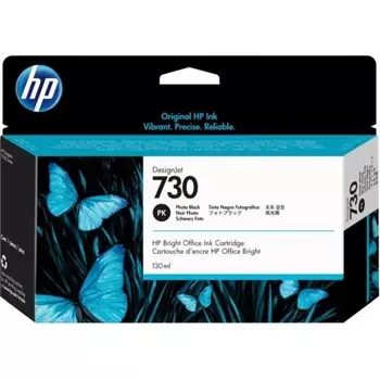 Картридж струйный HP 730 P2V67A фото черный