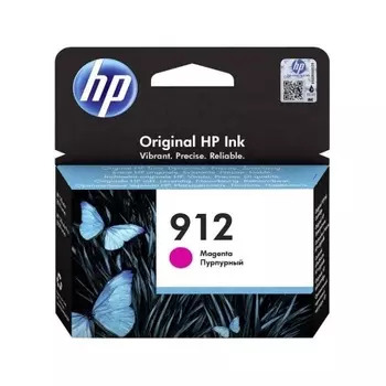 Картридж струйный HP 912 3YL78AE пурпурный (315стр.) для HP OfficeJet 801x/802x