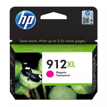 Картридж струйный HP 912 3YL82AE пурпурный (825стр.) для HP OfficeJet 801x/802x