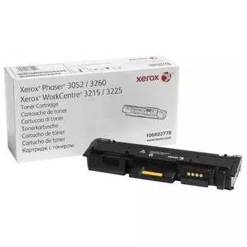 Картридж Xerox 106R02778 для Xerox Ph 3052/3260/WC 3215/3225, черный