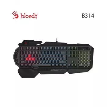 Клавиатура A4Tech Bloody B314 черный