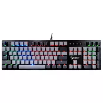 Клавиатура A4Tech Bloody B828N черный/серый