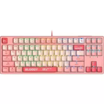 Клавиатура A4Tech Bloody S87 Energy Pink