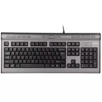 Клавиатура A4Tech KLS-7MUU серебристый/черный
