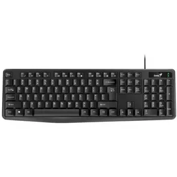 Клавиатура Genius KB-117,RU,USB,Black,1,8 м