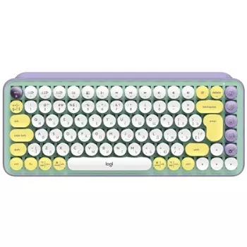 Клавиатура Logitech Wireless Keyboard POP Keys Daydream Mint ( 920-010717 )