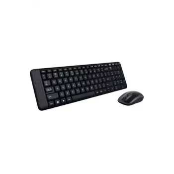 Клавиатура + мышь Logitech MK220 черный (920-003161)