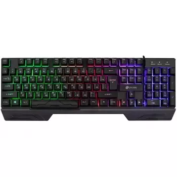 Клавиатура Oklick 709G черный USB LED (1788144)