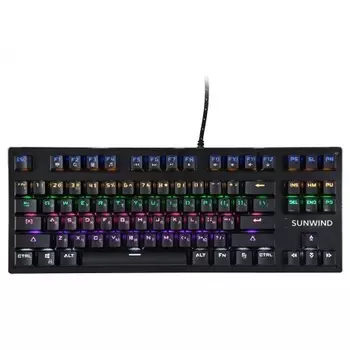 Клавиатура SunWind SW-K900G механическая черный