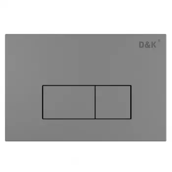 Клавиша смыва D&K Rhein графит (арт.инсталл DI8050127) (DB1499006)