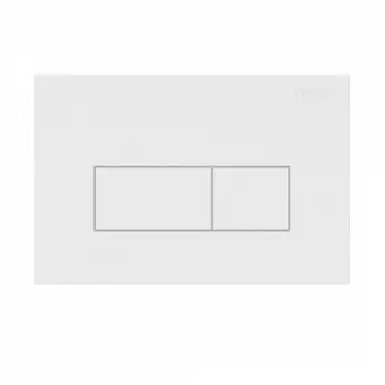 Клавиша смыва Teymi Helmi, двойной смыв, белый матовый T70018WM