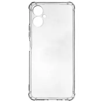 Клип-кейс PERO силикон для Tecno Camon 19 Neo прозрачный усиленный