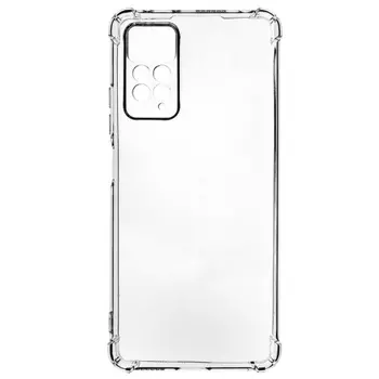 Клип-кейс PERO силикон для Xiaomi Redmi Note 11 Pro прозрачный усиленный