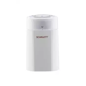 Кофемолка Scarlett SC-CG44506 160Вт сист.помол.:ротац.нож вместим.:60гр белый