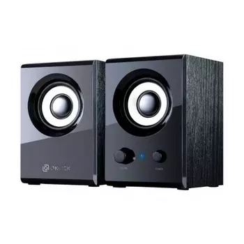 Колонки Oklick OK-160 2.0 черный 6Вт