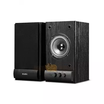 Колонки Sven SPS-607 2.0 черный 6Вт