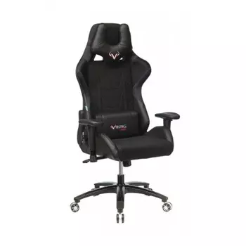 Компьютерное кресло Бюрократ VIKING 4 AERO BLACK EDITION черный искусст.кожа/ткань