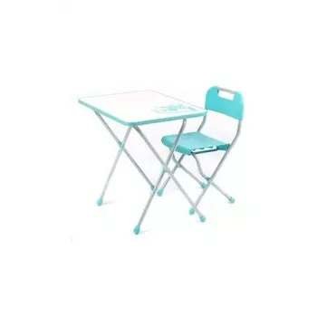 Комплект дет. с рис. в стиле "Ретро" (от 3 до 7 лет, стол выс. 57см + стул пласт.) КПР