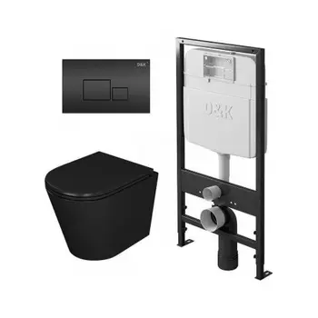 Комплект DK DS1022502 унитаз DT1026025, инсталляция DI8055119, клавиша смыва DB1519025