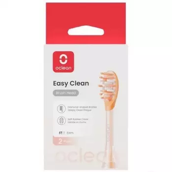 Комплект насадок для Oclean Ease (2 шт, Оранжевый)