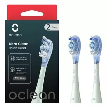 Комплект насадок Стандартная чистка для Oclean X Ultra UС01 (2шт, Зеленый)