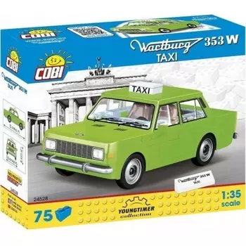 Конструктор "Автомобиль Wartburg 353W Taxi" 75 дет. арт.24528