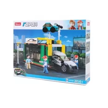 Конструктор "Автомойка" (323дет) SLUBAN М38-В0759D