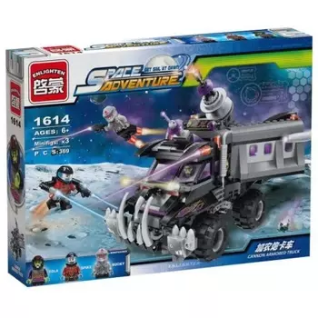 Конструктор "Фантастический транспорт"(369дет.)в коробке BRICK 1614