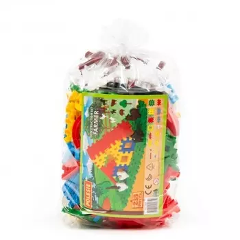 Конструктор "Фермер" 235 элементов в мешке Полесье 0859