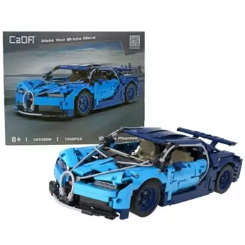 Конструктор Гоночный автомобиль 1:12 (1196 дет.) в коробке