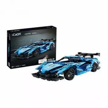 Конструктор Helios (419 деталей) на РУ (свет) в коробке свет фар;ткрывание капота;управление пультом и смартфоном