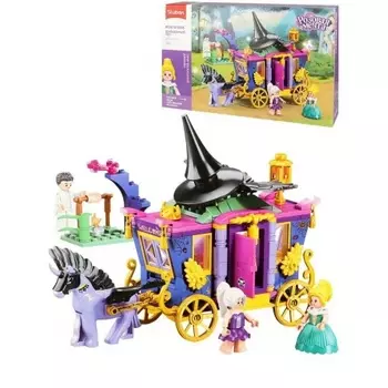 Конструктор "Карета" 287 деталей в коробке