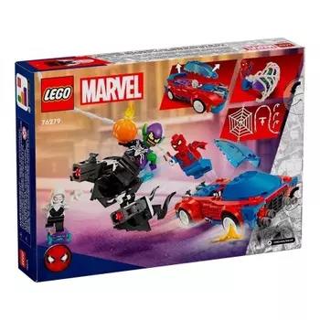Конструктор LEGO Marvel Гоночная машина Человека-паука и Зеленый гоблин Веном (76279)