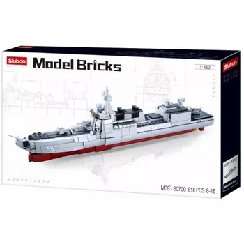 Конструктор "Миноносец" (578 деталей) в коробке