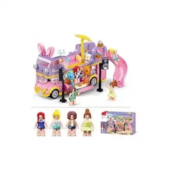 Конструктор "Музыкальный фургон для вечеринок" 412 деталей в коробке