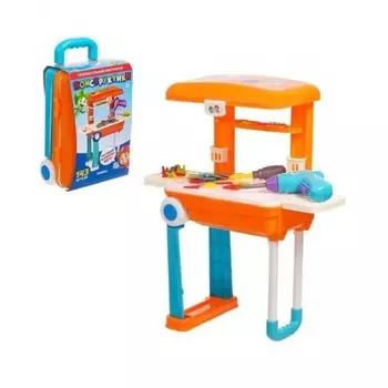 Конструктор позновательный Zabiaka "Конструктики" 143 дет. в чемоданчике арт.4524146