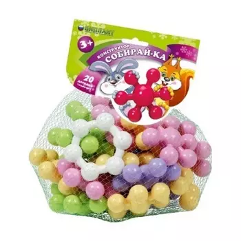Конструктор "Собирайка-ка" №3 21 деталь