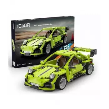 Конструктор "Спортивный автомобиль" (387 деталей) в коробке