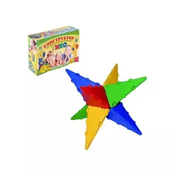 Конструктор ТИКО "Класс" 71 деталь в цветной коробке