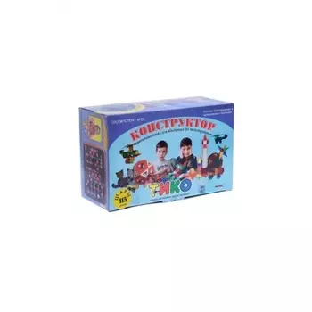 Конструктор ТИКО "Шары" 115 деталей в цветной коробке Рантис 310