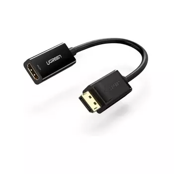 Конвертер UGREEN MM137 (40363) DP to HDMI Female Converter 4K*2K@30Hz. черный