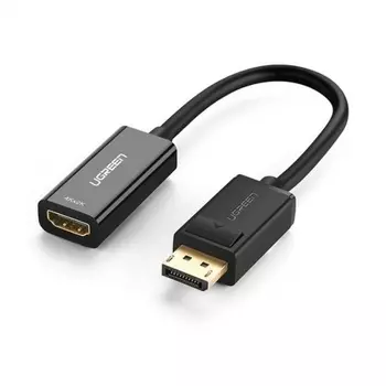 Конвертер UGREEN MM137 (70694) DP To HDMI Female Converter 4K*2K 60HZ. 25 см. черный