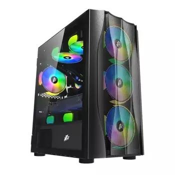 Корпус 1stPlayer Firebase X3-M Black (X3-M-BK-4F1)