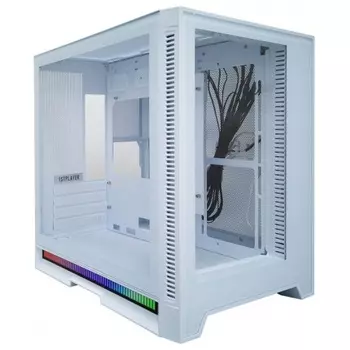 Корпус 1stPlayer STEAMPUNK SP6 White SP6-G-WH