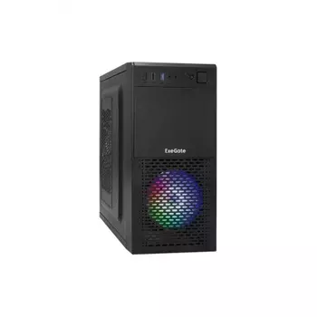 Корпус ExeGate Minitower mEVO-7807 черный (EX292981RUS)