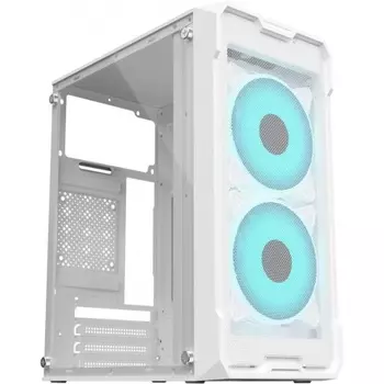 Корпус Оклик OCC-MN302F белый